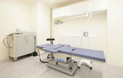 銀座Mitaクリニックの施術室